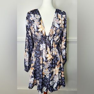 Free people date night dress with sleeves